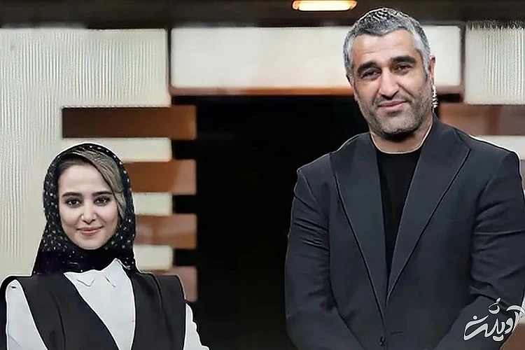 الناز حبیبی و پژمان جمشیدی 